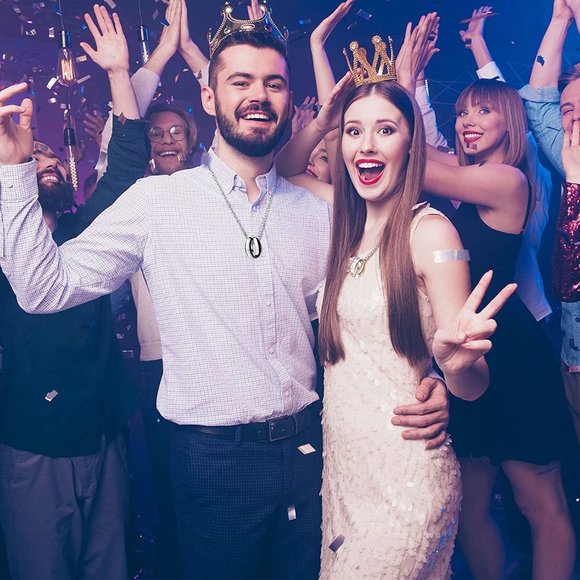 8 Pieces Couples Necklace Bracelet Matching Bracelets Set for Women Men,… - Picture 7 of 8